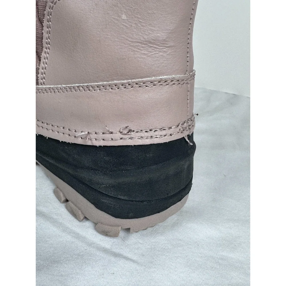 All In Motion Sklylar Girls Snow Boots 4 Pink Blush Leather‎ Thermolite Winter